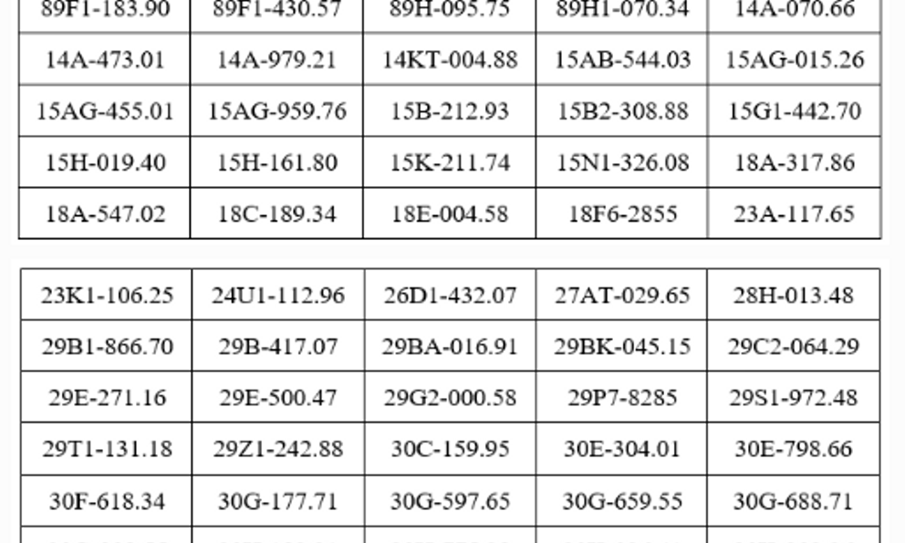 909 chủ xe máy, ô tô mang biển số sau khẩn trương nộp phạt nguội theo Nghị định 168 của Chính Phủ