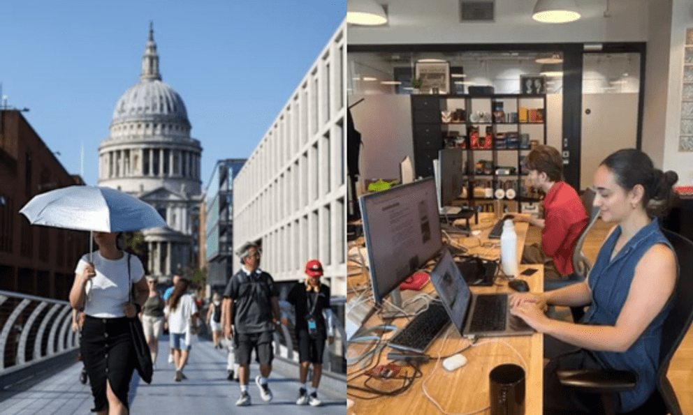 5 đợt nắng nóng làm thay đổi dân văn phòng London: Thứ quá quen thuộc ở Việt Nam nay trở thành tiêu chí 'phải có'