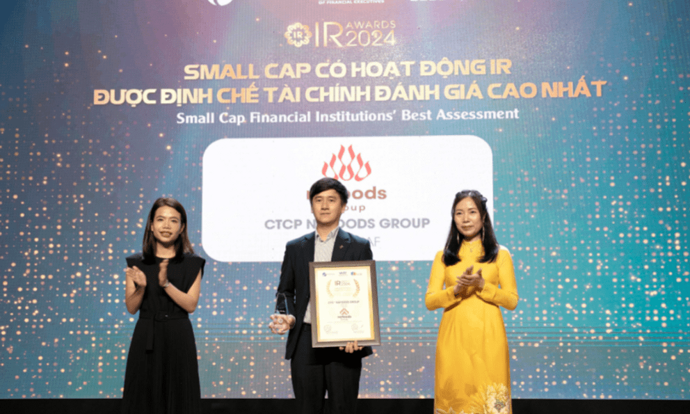 Nafoods Group vinh danh với hai giải thưởng tại chương trình IR Awards 2024