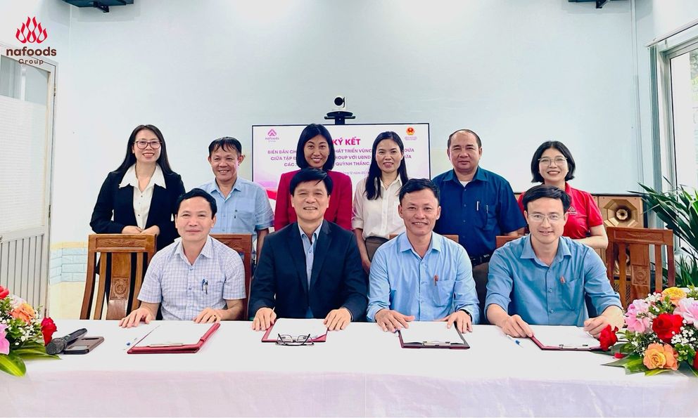 Lễ ký kết MOU phát triển dứa tại Quỳnh Lưu