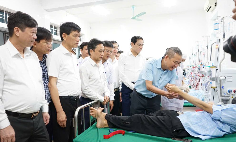 Hà Tĩnh: Trung tâm Y tế 'phố núi' có hệ thống chạy thận nhân tạo