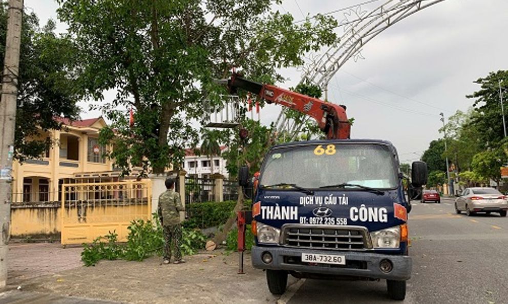 Hà Tĩnh lập Sở Chỉ huy ứng phó bão số 5