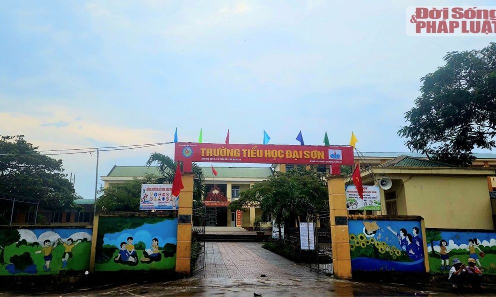 Nghệ An: Toàn bộ học sinh Tiểu học Đại Sơn đã đến học ở điểm trường chính