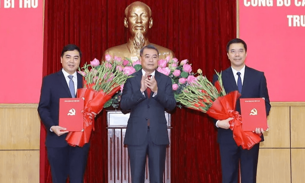 Thanh Hóa có hai tân Phó Bí thư Tỉnh ủy