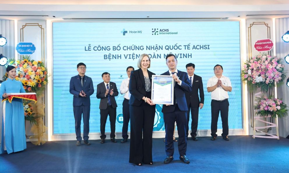 Tập đoàn y khoa Hoàn Mỹ đạt chứng nhận quốc tế ACHSI trên toàn hệ thống