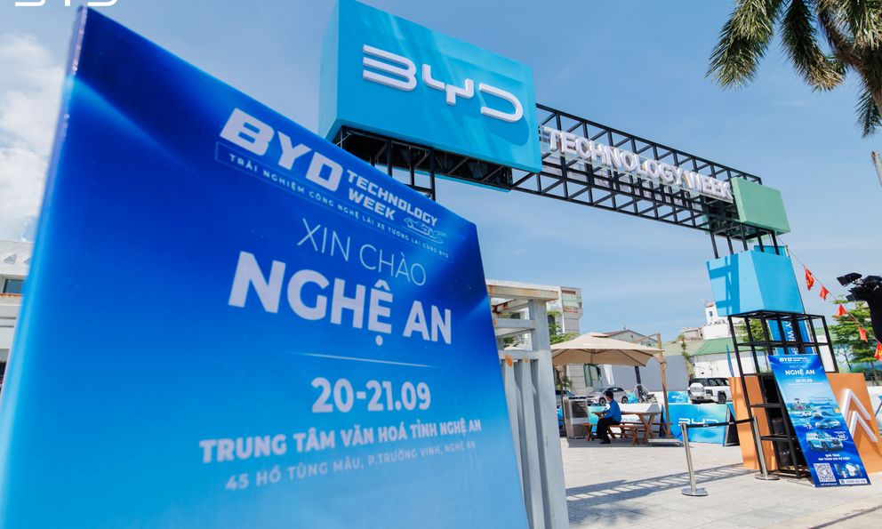 Hai ngày sôi động tại Nghệ An – Khi xe điện BYD “gõ cửa” trái tim khách hàng miền Trung