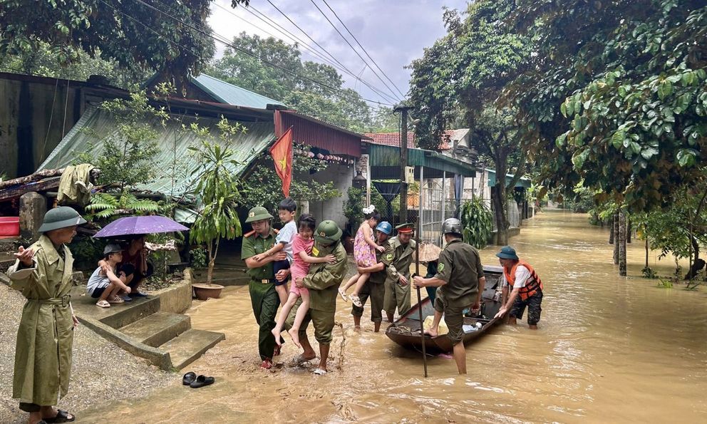Thanh Hóa sơ tán hơn 6.400 người dân trước bão số 10