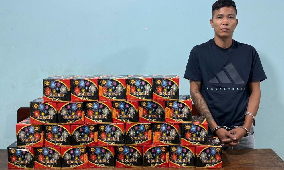 Khởi tố nam tài xế vận chuyển hơn 37kg pháo từ Lào về Việt Nam
