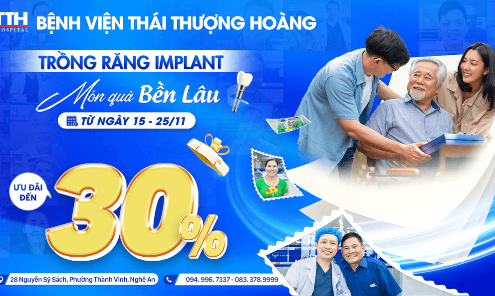 Ứng dụng công nghệ hiện đại trong trồng răng Implant tại Bệnh viện Thái Thượng Hoàng