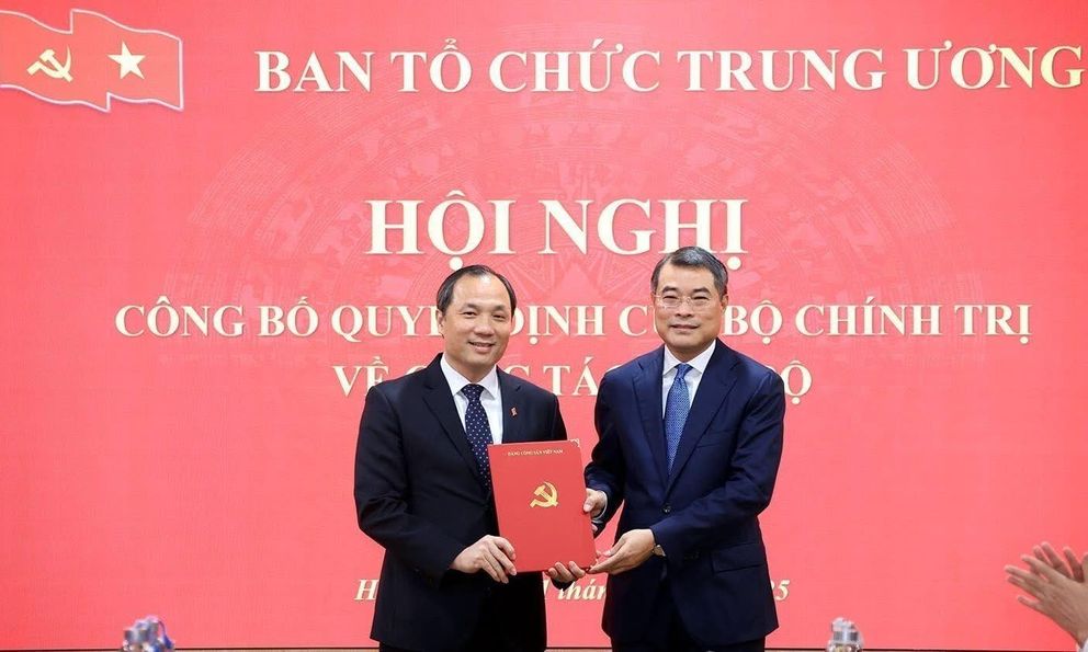 Ông Hoàng Trung Dũng giữ chức Phó Trưởng ban Tổ chức Trung ương