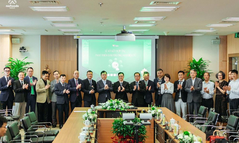 Nafoods ký kết hợp tác phát triển VTVShop - Thúc đẩy nông nghiệp xanh và minh bạch