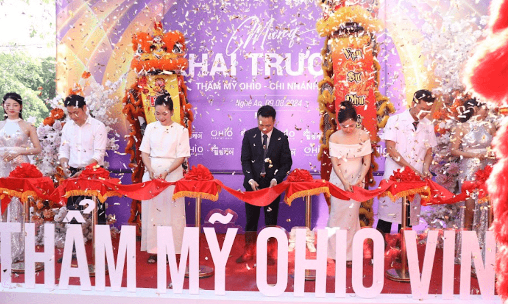 Thẩm mỹ OHIO khai trương chi nhánh mới tại Thành phố Vinh