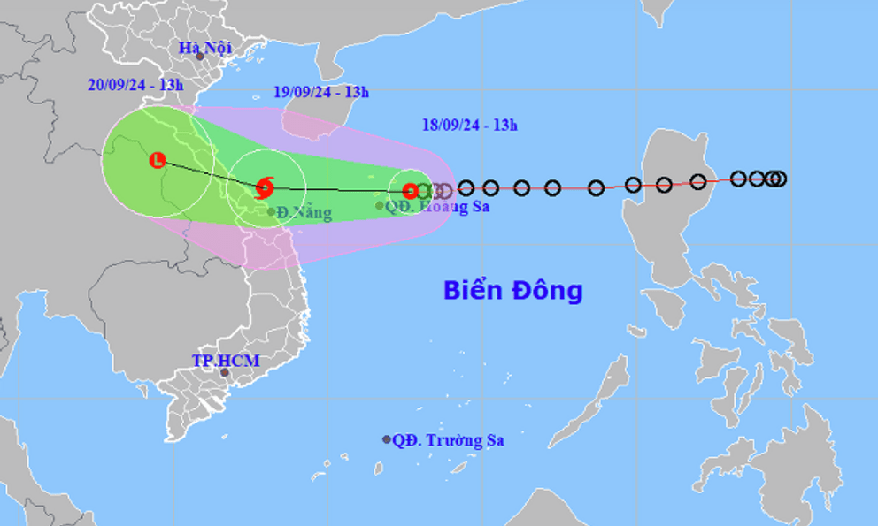 Nghệ An ra công điện ứng phó áp thấp nhiệt đới sắp mạnh lên thành bão