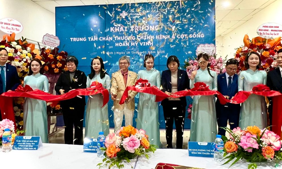 Nghệ An có thêm Trung tâm Chấn thương Chỉnh hình và Cột sống Hoàn Mỹ Vinh
