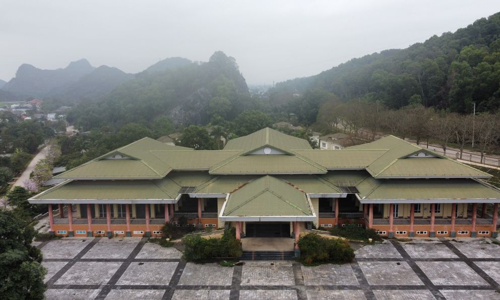 Trung tâm hội nghị Hàm Rồng được dùng làm nơi đào tạo vận động viên