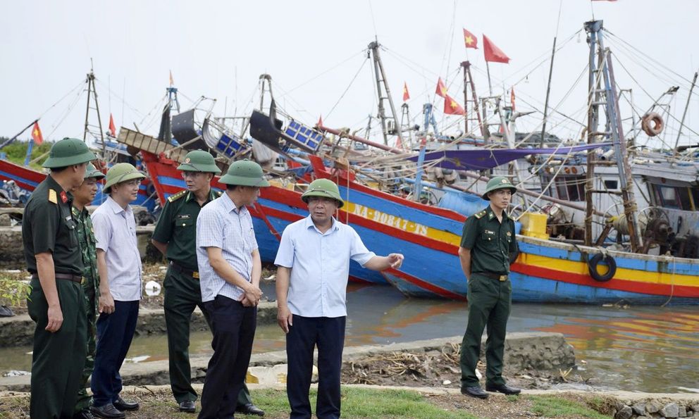 Tỉnh Nghệ An phát công điện khẩn để ứng phó bão số 3 