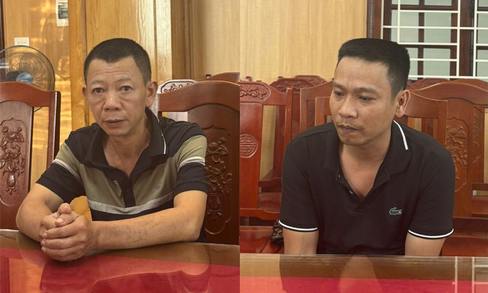 Thanh Hóa: Khởi tố, bắt tạm giam 2 đối tượng khai thác khoáng sản trái phép