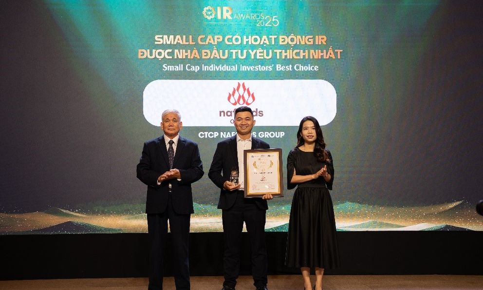 Nafoods tiếp tục được vinh danh tại Ir Awards 2025