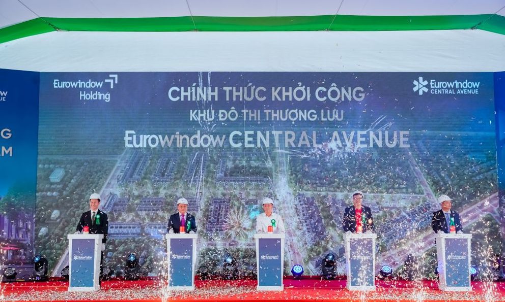 Nghệ An: Khởi công dự án khu đô thị thượng lưu Eurowindow Central Avenue