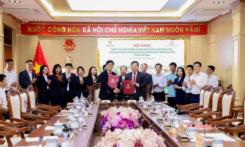 Nafoods Group đầu tư phát triển nông nghiệp công nghệ cao tại Hà Tĩnh