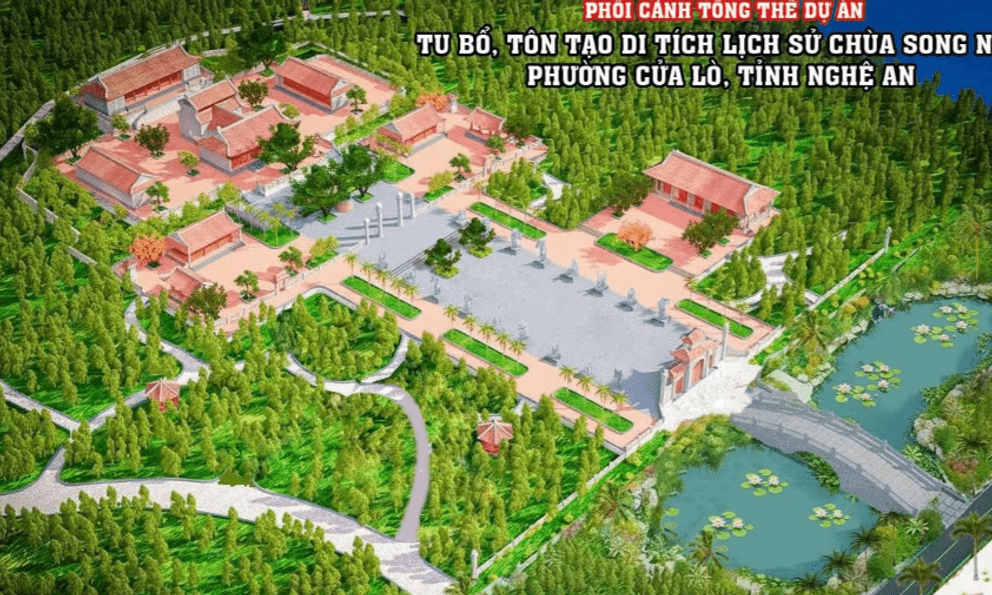 Nghệ An: Phê duyệt dự án tu bổ, tôn tạo di tích lịch sử Chùa Song Ngư 