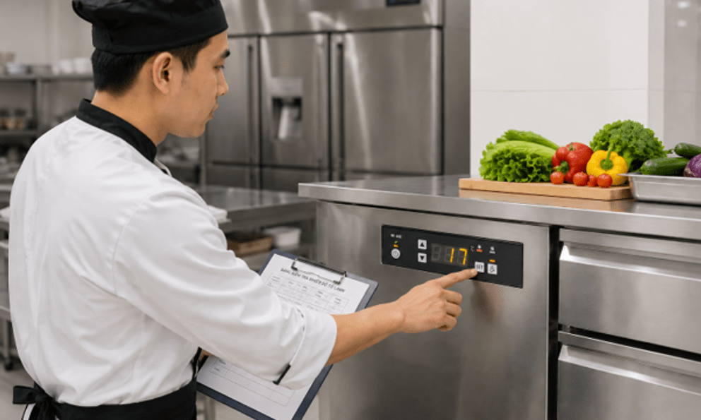 Bảo quản nguyên liệu đúng nhiệt độ: Yếu tố quan trọng trong ngành dịch vụ ăn uống