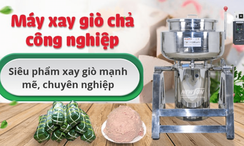 Phân tích bài toán tài chính: Nên đầu tư máy xay giò chả mini chính hãng hay mua máy cũ? 