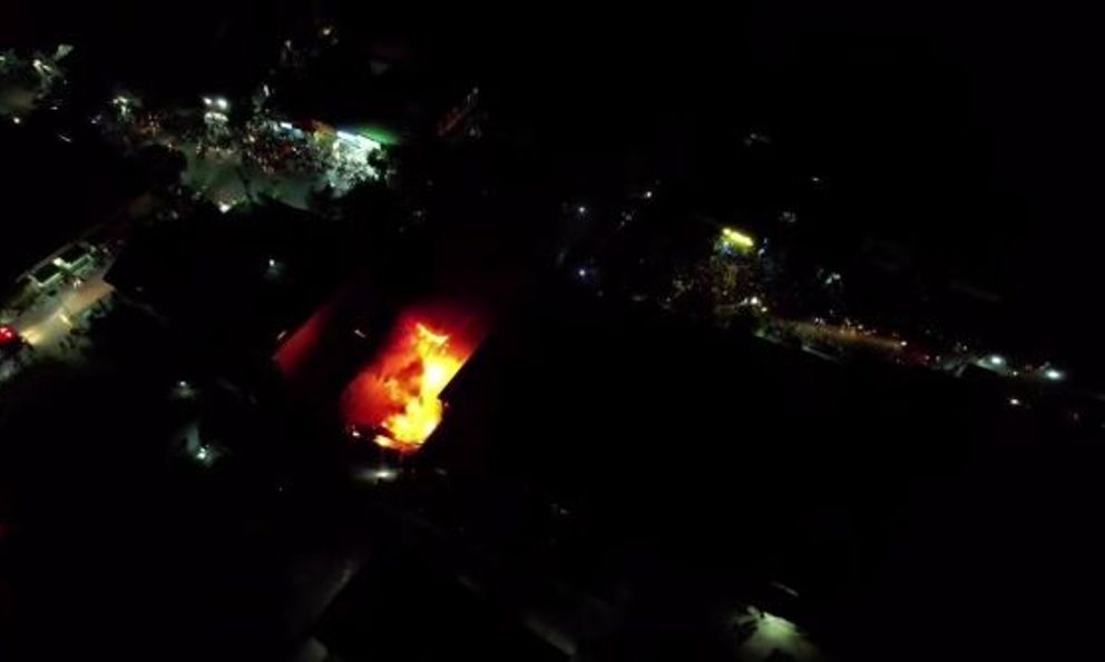 Nghệ An: Cháy lớn tại một cửa hàng đồ gia dụng 