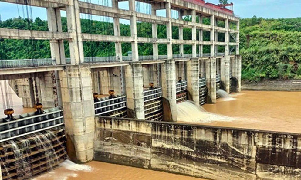 Mưa lớn, nhiều thủy điện ở Nghệ An thông báo xả nước