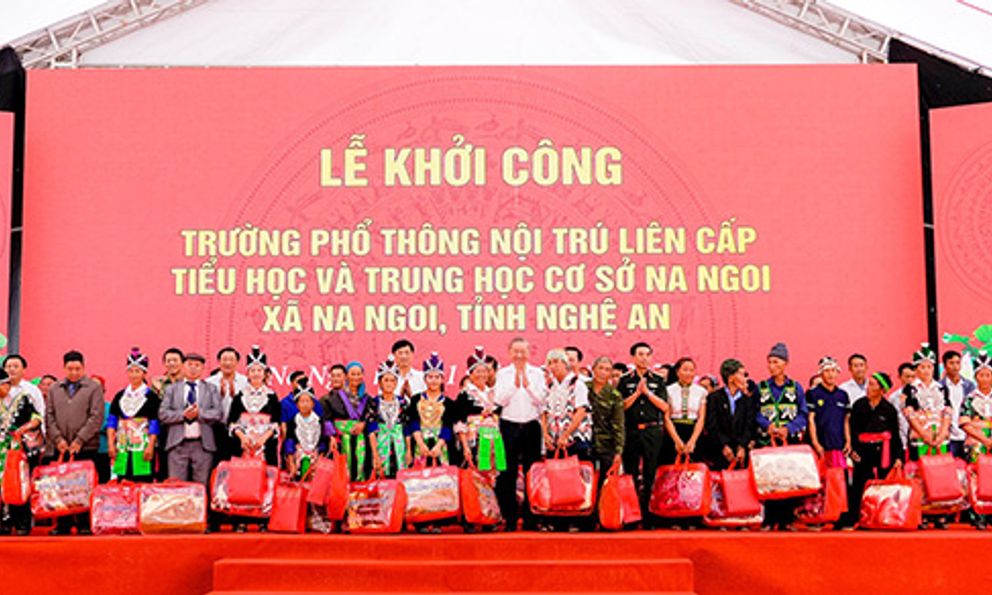 Nghệ An được phân bổ 681 tỷ đồng xây trường phổ thông nội trú liên cấp tại xã biên giới