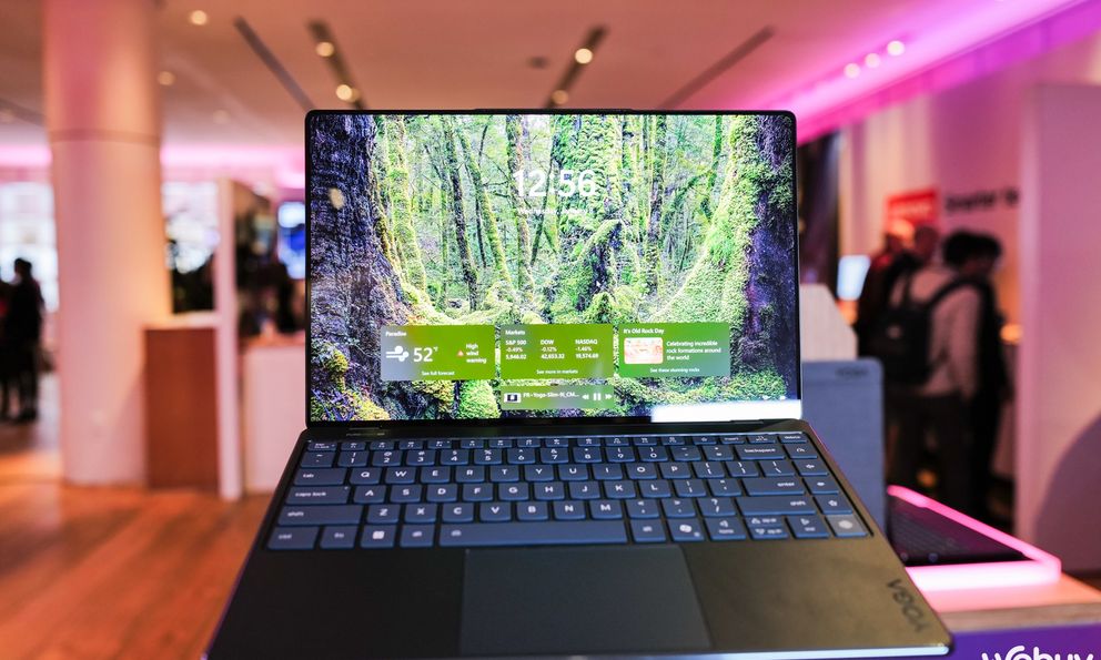Ngắm nhìn Lenovo Yoga Slim 9i - Chiếc laptop đầu tiên trên Thế giới với camera 'ẩn' dưới màn hình