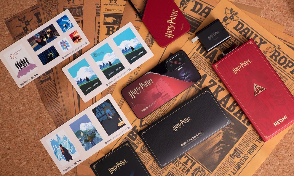 Xiaomi lại có điện thoại mới cho Potterheads: Thiết kế đậm chất Hogwarts, phụ kiện Harry Potter không thiếu món nào, có cả AI 