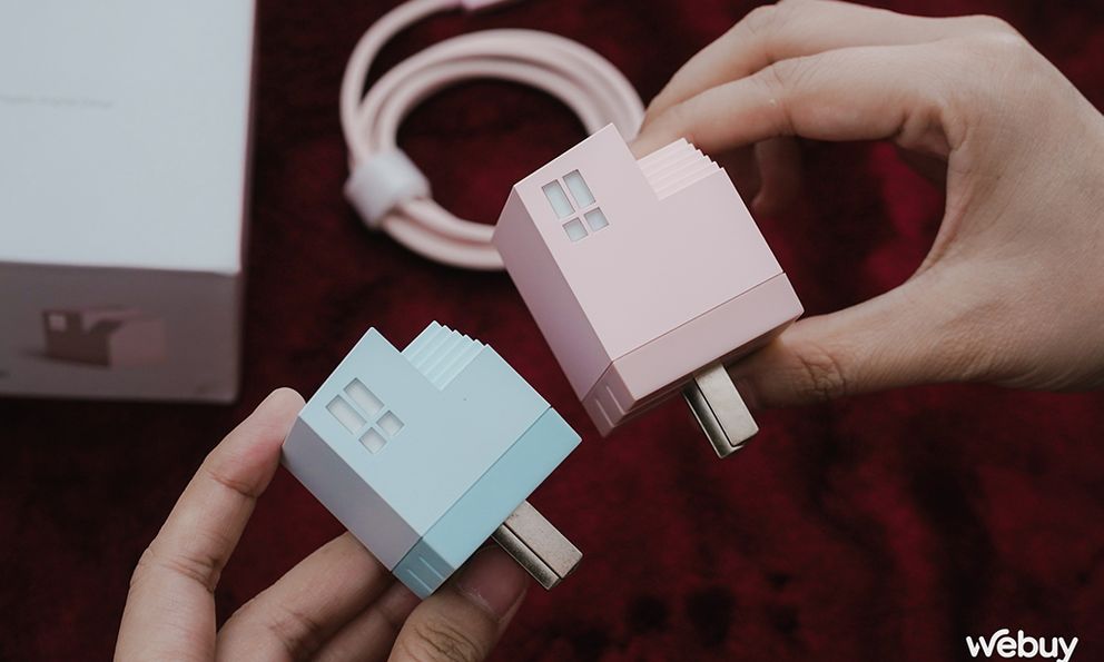 Săn sale củ sạc hình ngôi nhà độc lạ: Công suất 20-45W, có cả màu hồng cực xinh cho hội chị em, giá chỉ hơn 200.000 đồng