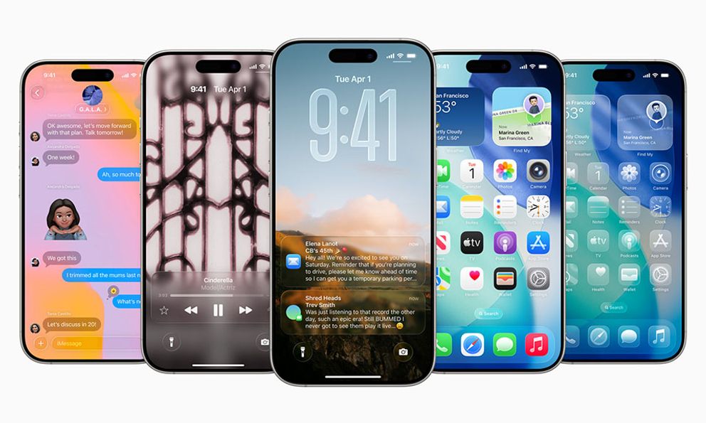 Giao diện iPhone chưa từng 