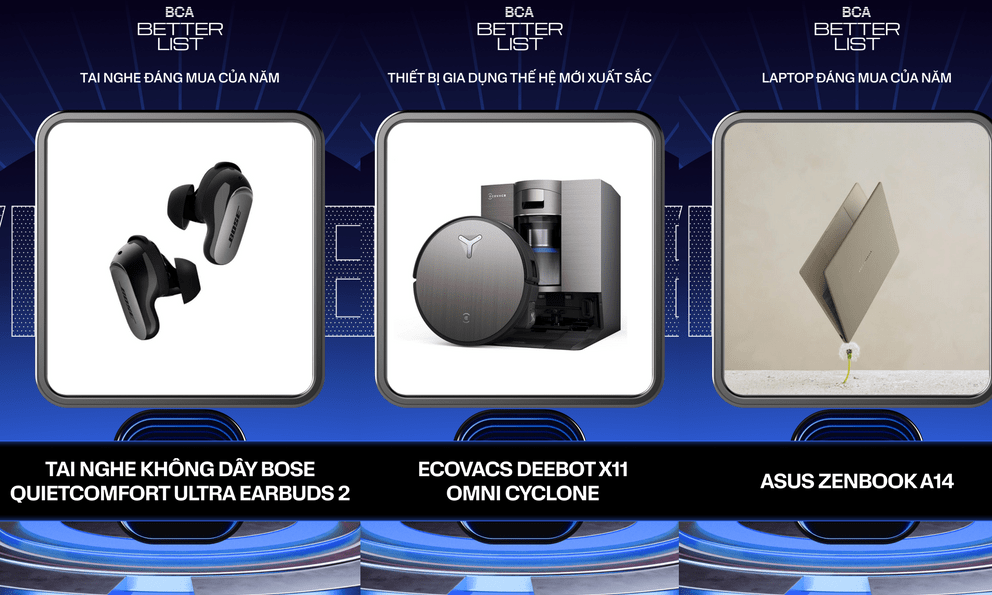Loạt sản phẩm được vinh danh trong KOC Better List tại Better Choice Awards 2025