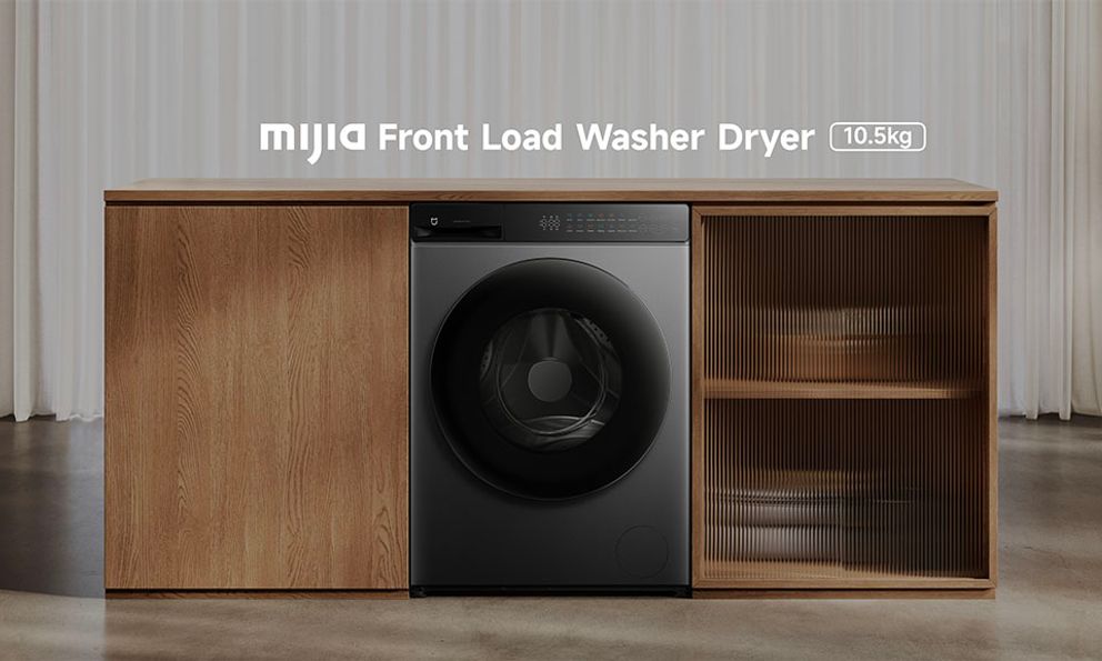 Xiaomi mở bán máy giặt sấy Mijia 10.5kg: Lồng giặt siêu lớn, giặt hơi nước diệt khuẩn, điều khiển qua app, giá 11,5 triệu đồng