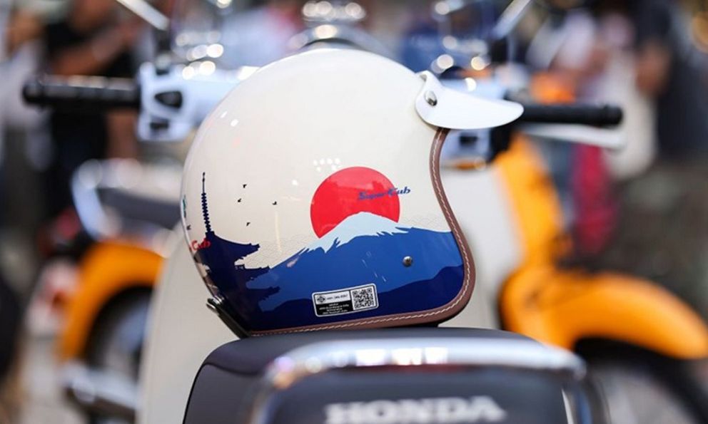Honda Thái Lan ra mắt Super Cub 110 'Mt. Fuji Edition', tôn vinh biểu tượng nước Nhật