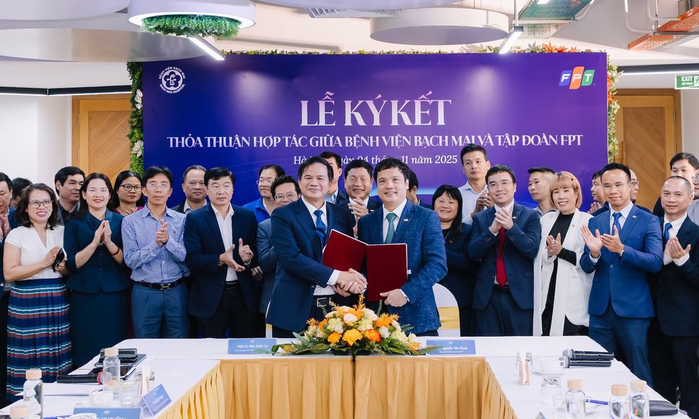 Bệnh viện Bạch Mai và FPT ký kết hợp tác chiến lược, thúc đẩy ứng dụng AI trong khám chữa bệnh