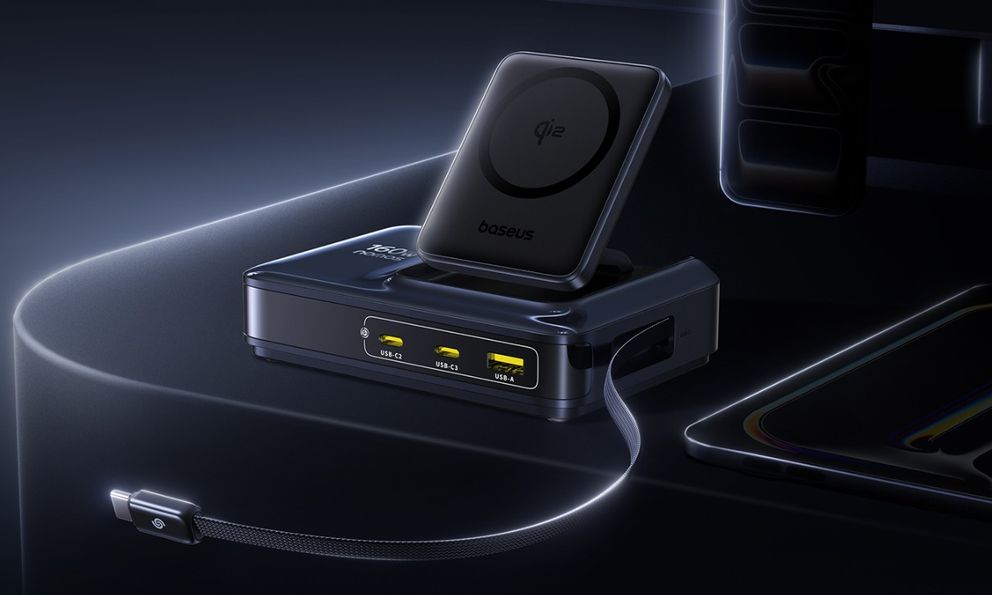 Baseus ra mắt bộ sạc đa năng công suất lên tới 245W: tích hợp dây rút, sạc không dây Qi2, sạc được cả MacBook Pro 16 inch