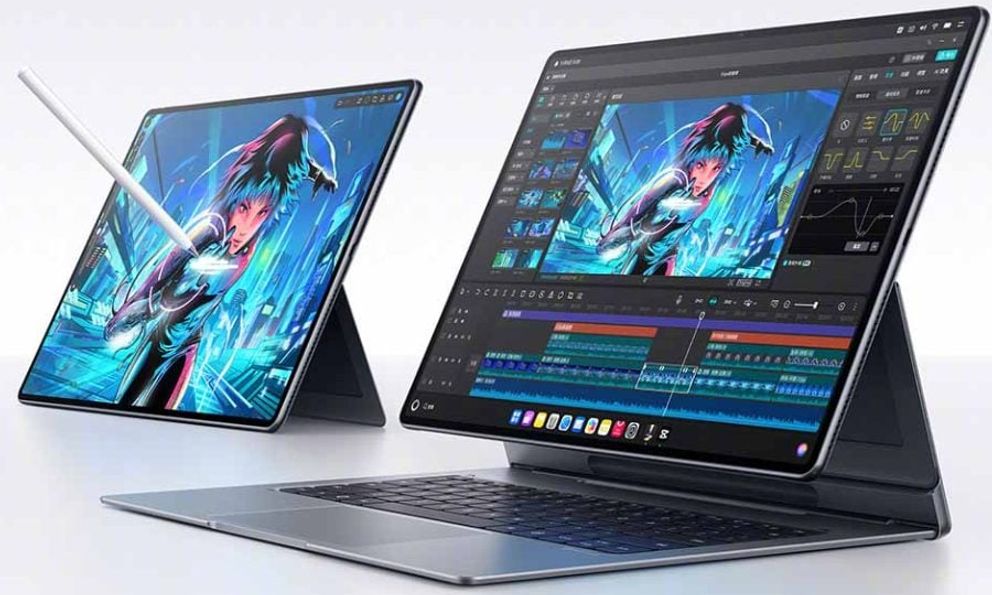 Huawei nhá hàng tablet xịn hơn iPad Pro, RAM 24GB, màn OLED 14.2 inch, có quạt tản nhiệt, chạy HarmonyOS thay Windows