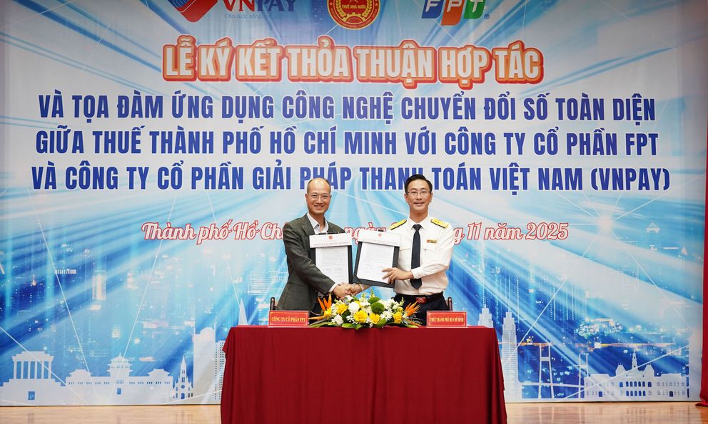 FPT hợp tác với Thuế TP.HCM triển khai AI hỗ trợ người nộp thuế và tối ưu quản lý