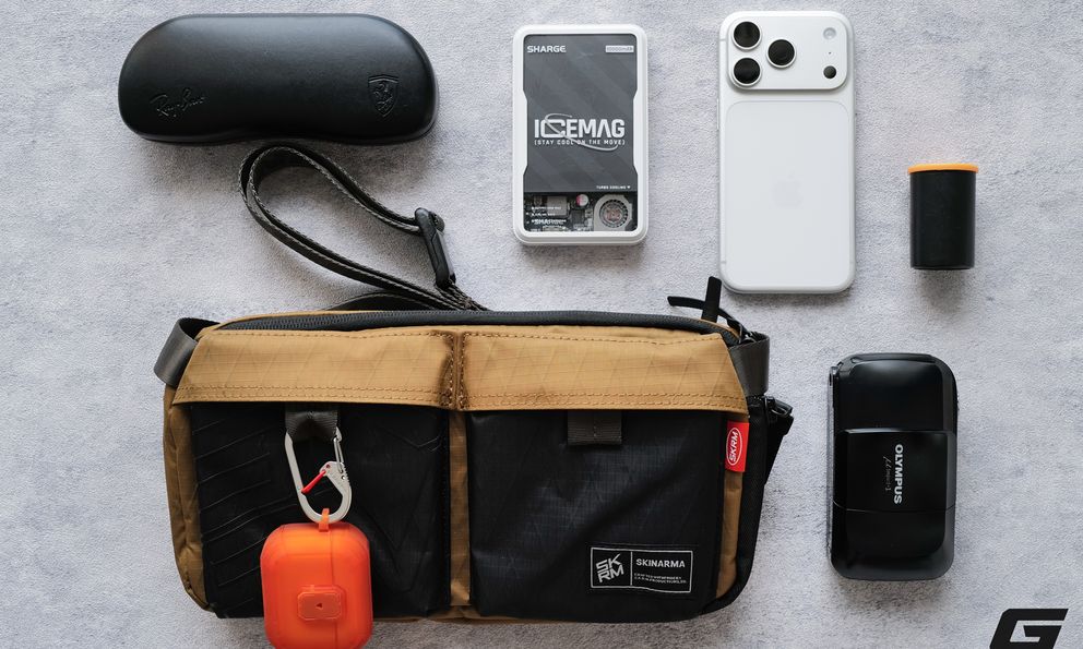 Trên tay Skinarma Jager: Túi đeo chéo nhỏ gọn nhưng phong cách và tối ưu cho nhu cầu di chuyển hàng ngày