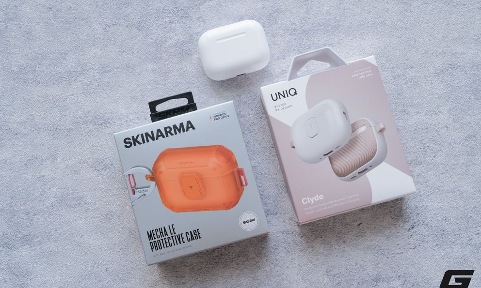 Trải nghiệm ốp AirPods Pro 3 UNIQ Clyde vs Skinarma MECHA LE: Hai phong cách để bảo vệ tai nghe của bạn