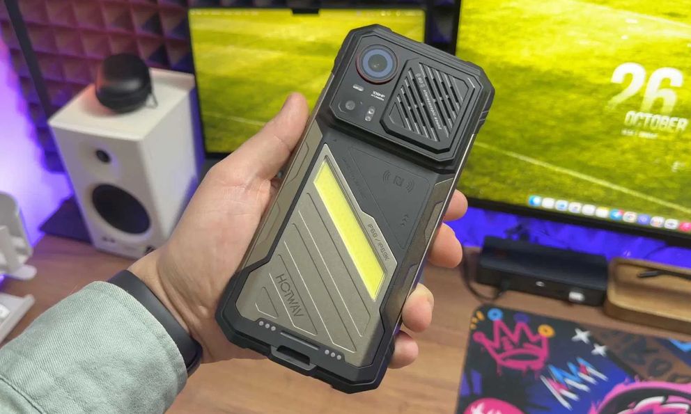 Ra mắt điện thoại siêu bền dùng thay bộ đàm, pin 12000mAh sạc nhanh 55W, camera quay đêm, đèn pin siêu sáng