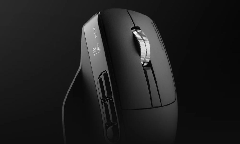 HyperWork ra mắt chuột mới: Thiết kế công thái học, pin dùng 2 tháng, tích hợp cả màn hình, giá 729.000 đồng