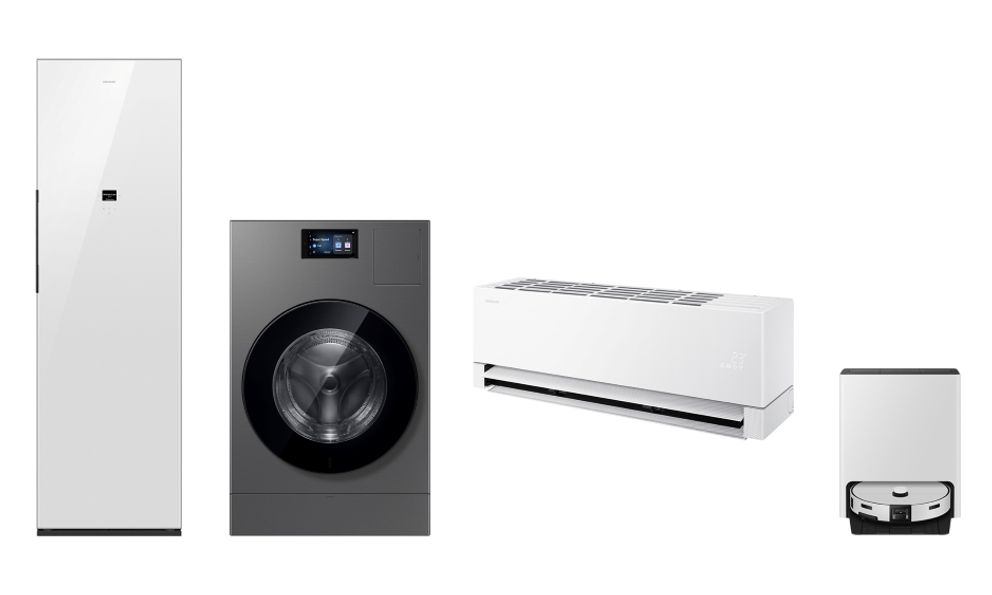 Samsung mang cả hệ sinh thái gia dụng AI đến CES 2026, từ giặt sấy, tủ chăm sóc quần áo, điều hòa đến robot hút bụi