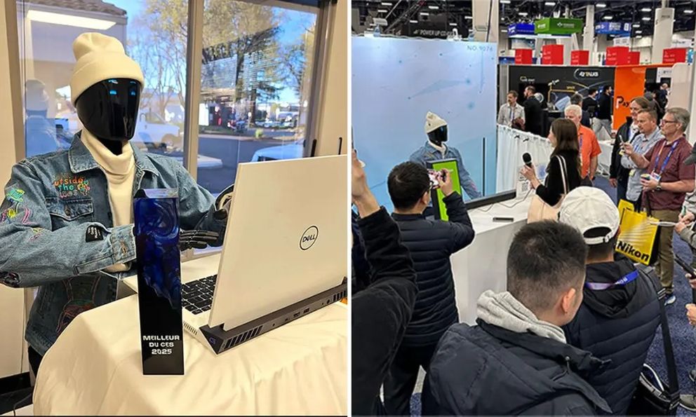 Robot hình người tự vận hành gian hàng CES, hé lộ tương lai AI bước ra đời sống con người