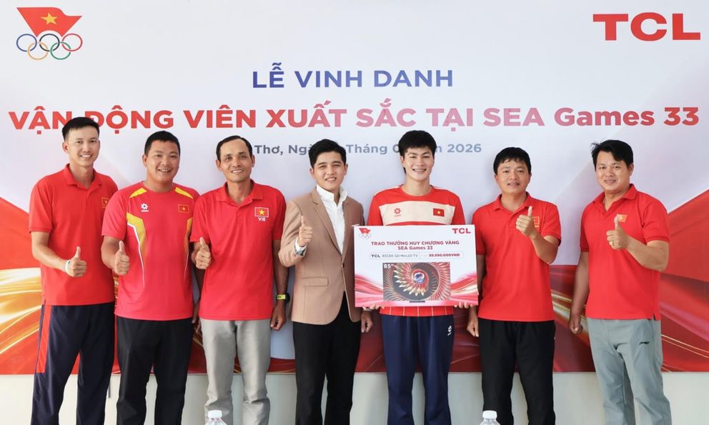 TCL đồng hành cùng thể thao Việt Nam tại SEA Games 33 và mở rộng sang Para Games 2026