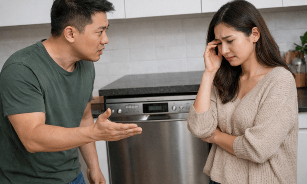 Vợ chê máy rửa bát cũ mẹ tôi đã dùng hơn 10 năm, tôi nói 1 câu khiến nhiều người phải vỗ tay khen hay