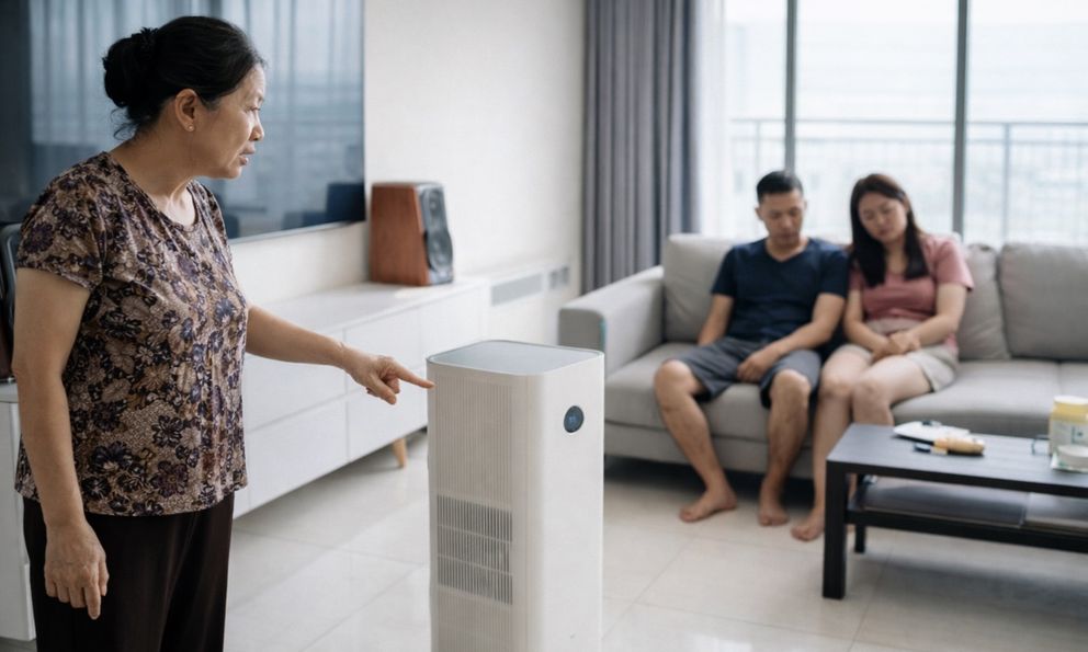 Mẹ chồng càm ràm vì vợ chồng tôi mua máy này tận 10 triệu, nhưng qua mấy ngày ô nhiễm cực độ bà lại im bặt